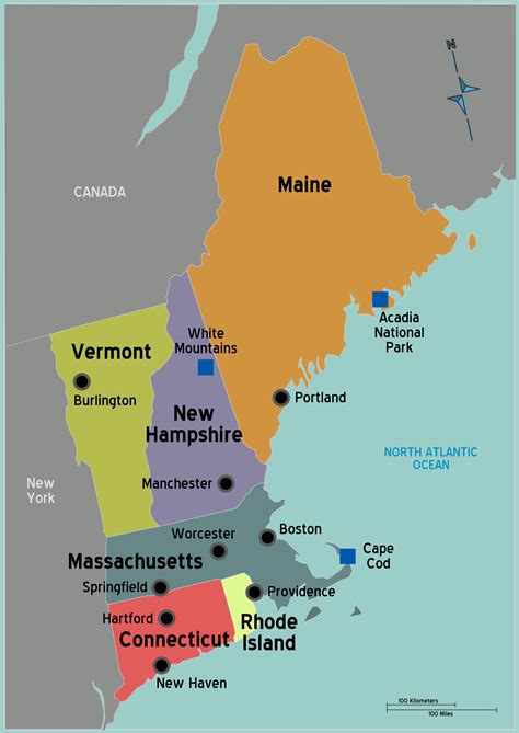 Filemap Usa New England01png Wikitravel Shared