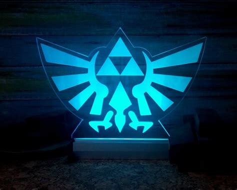 Zelda Triforce Lamp The Legend Of Zelda Game By Baioxdesign