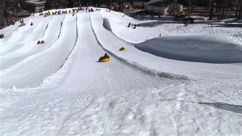 Snow Tubing Big Bear Lake Ca At Big Bear Snow Play Youtube