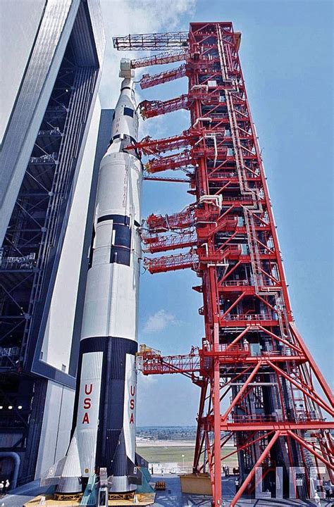 Saturn V Sa 500f Rollout 1966 From Vab Apollo Space Program Nasa Space