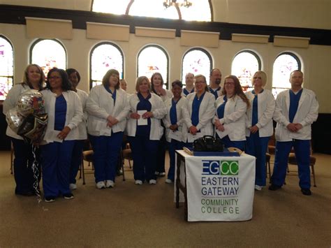 The program provides liberal arts and science courses as well as nursing core courses and clinical to students to prepare them to work as entry level nurses upon graduation. EGCC Pinning Ceremony Marks Milestone For Nurses - Eastern ...