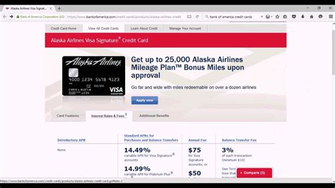 If you didn't provide your existing mileage plan™ number during the alaska airlines credit card application process, one was automatically assigned to you. Alaska Airlines Visa Signature Credit Card - YouTube