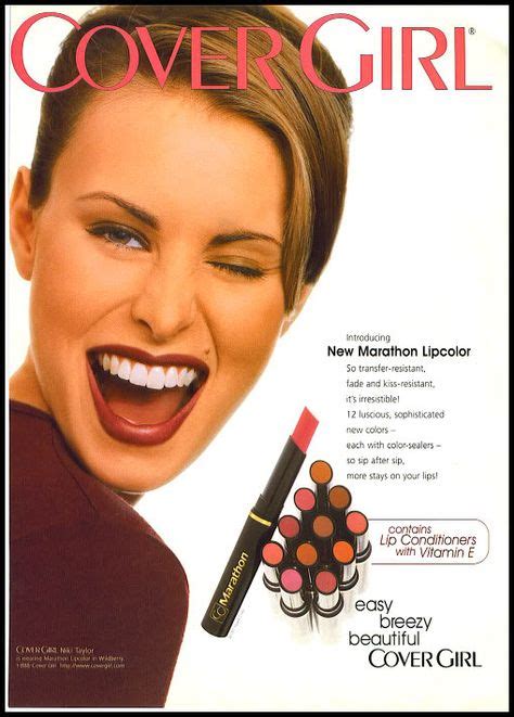 Covergirl Cosmetics Vintage Makeup Ads Covergirl Beauty Ad