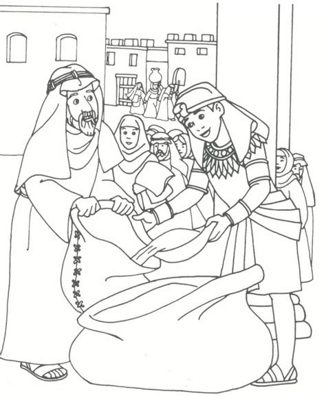 Joseph Forgives His Brothers Sundayschoolist