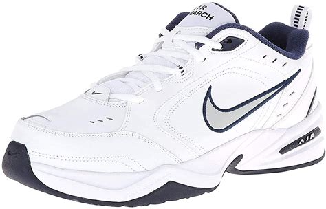 Buy Nike Air Monarch Iv Mens Extra Wide Width 4e Shoes Whitemetallic