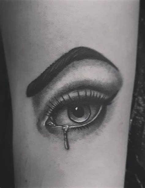 Crying Eye Tattoo Designs