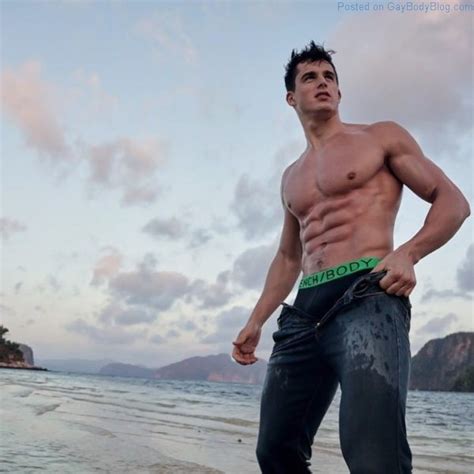 Pietro Boselli Looking Amazing For Bench Body Nude Men Nude Male
