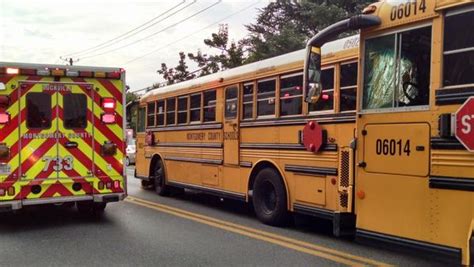 School Buses Involved In Crash In Montgomery County The Washington Post