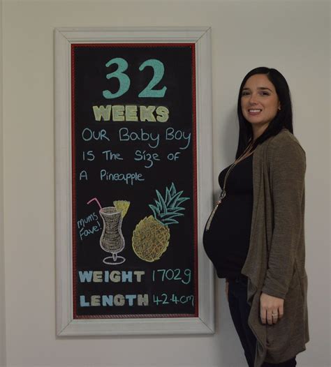 Pin En Pregnancy Chalkboard