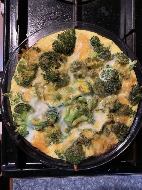 Crustless Broccoli And Cheese Quiche From Skinnytaste 537 For The Whole