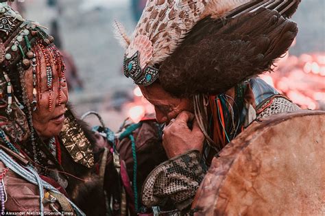 shamans gather in siberia for call of 13 shamans ceremony daily mail online