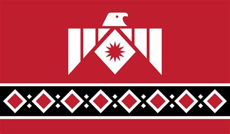 Flag Of The Thunderbird Rebellion A Fictional Coalition Of Native