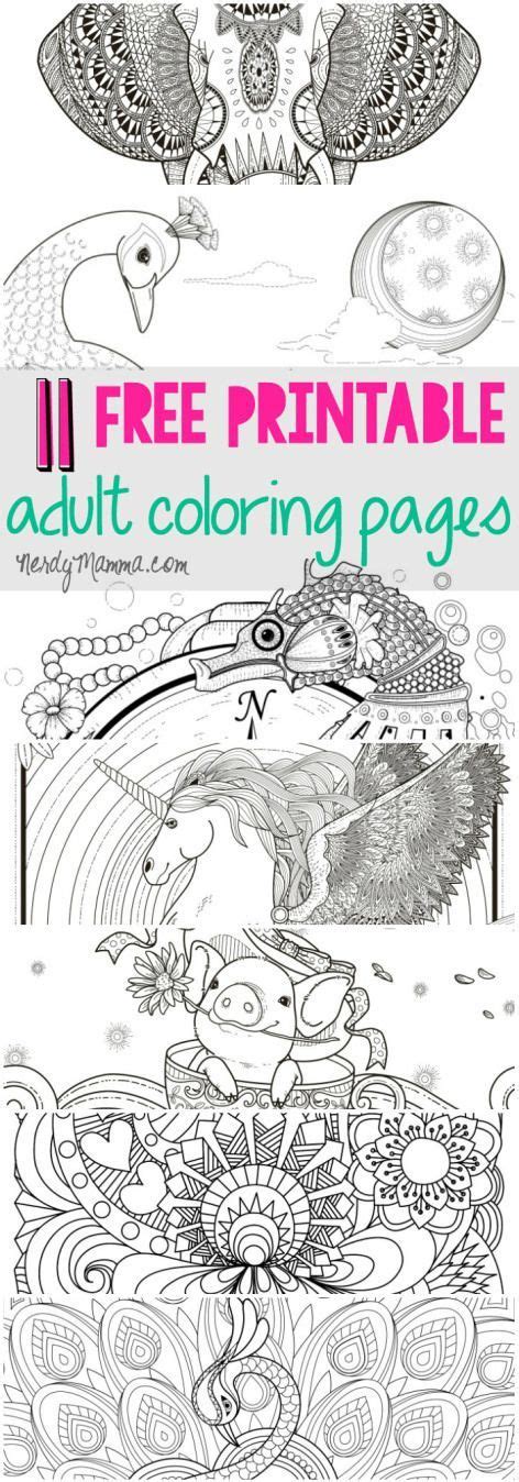 I Love These Free Printable Adult Coloring Pages A Page For Every