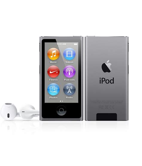 Buy Apple Ipod Nano 16 Gb Gray Online At Best Price In