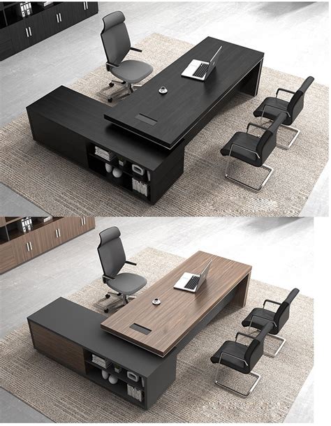 Luxury Foshan Custom Ceo Table Office Wooden Table Executive Desk