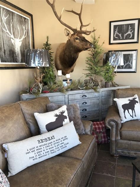 17 Deer Heads On The Walls Hunting Home Decor