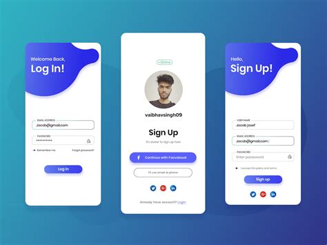 Create Login Screen From Figma Design In Android Stud
