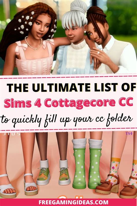 Sims Maxis Match Cottagecore Cc The Ultimate List Fandomspot Parkerspot Hot Sex Picture