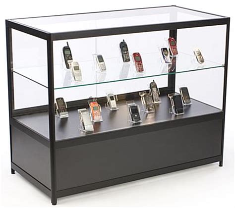 Retail Showcases Full View Open Display Case