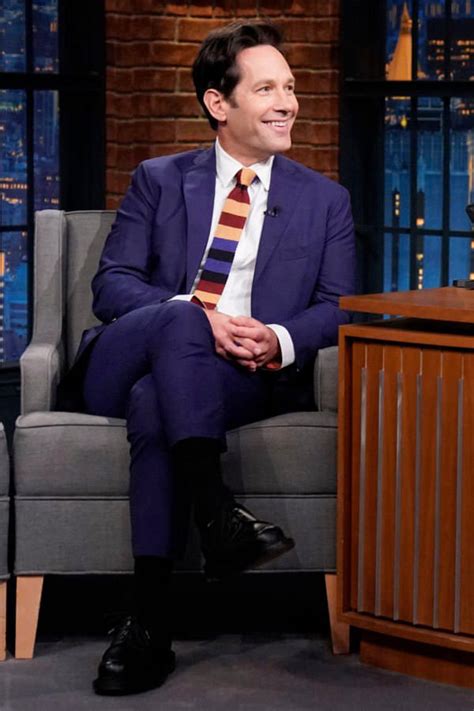 Ant Man And The Wasp Quantumania Star Paul Rudd On Late Night With Seth Meyers Tom Lorenzo