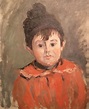 Claude Monet - Portrait of Son Michael with Hat and Pom Pom, 1880 ...