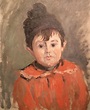 Claude Monet - Portrait of Son Michael with Hat and Pom Pom, 1880 ...