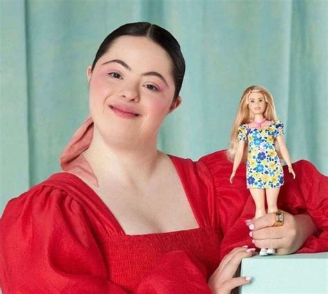 ‘she’s Perfect Like Me ’ Model Ellie Goldstein Launches First Down’s Syndrome Barbie