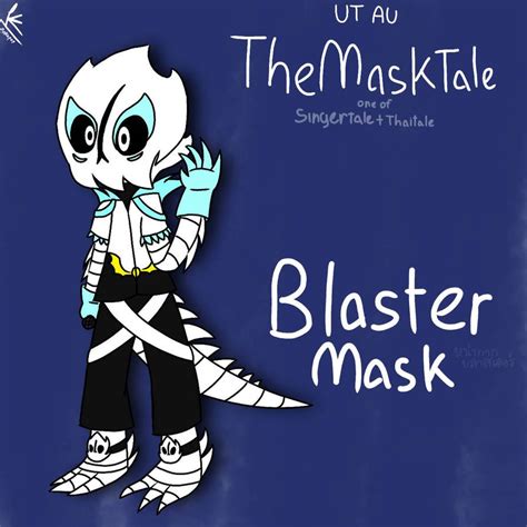Undertale Authemasktale Blaster Mask By Pinkapop On Deviantart