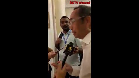 David teo kena tampar dengan mat over di hadapan perdana menteri malaysia dato ' sri najib razak. David Teoh Beri Kenyataan Isu Tampar | SKTv Channel - YouTube