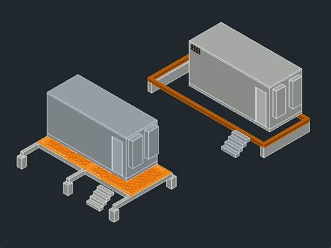 3d Containers In Autocad Cad Download 41448 Kb Bibliocad