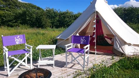 Peak district pet friendly campgrounds. Bell Tent at Greenhillock Glamping & Camping - Cool Camping