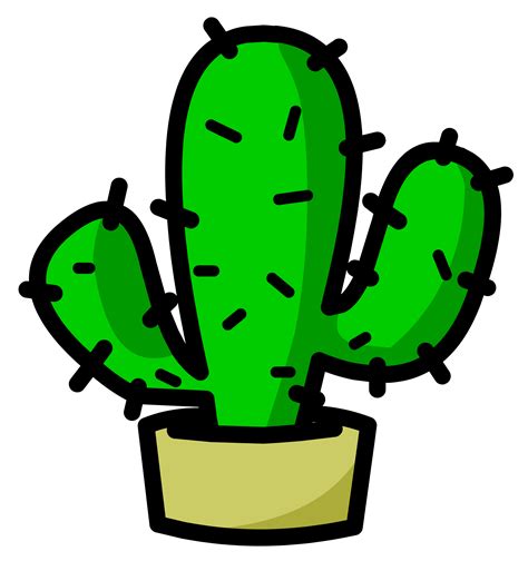 Cartoon Cactus PNG com fundo transparente para baixar grátis png image