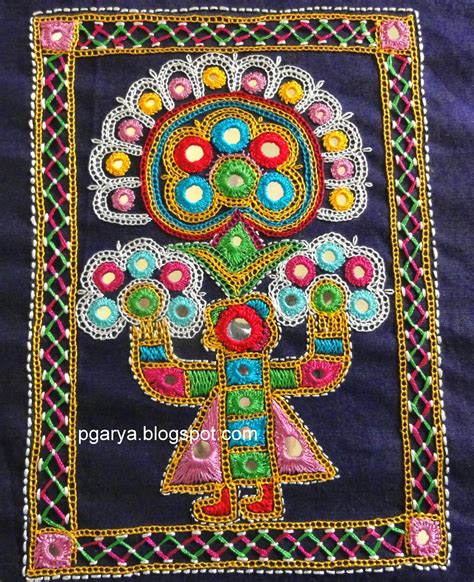 Crafty Needlelite By Preethi Arya Ahir Embroidery Of Kutch Gujarat
