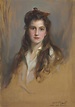 Philip Alexius de László (1869-1937) , Portrait of Princess Nina ...
