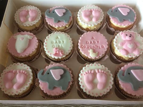 Baby Girl Birthshower Cupcakes By Dawns Cupcake Couture Baby Shower