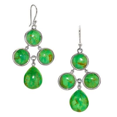 Win A Pair Of Our Audrey Earrings In Green Turquoise See Elizabeth