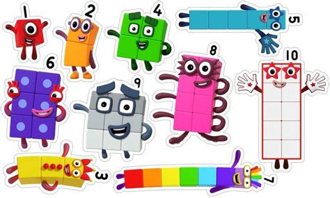 Number Blocks Designs