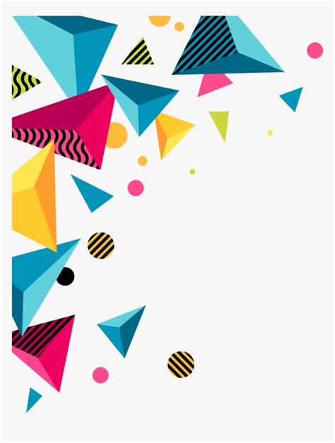Transparent Geometric Border Png Abstract Design Png Png Download