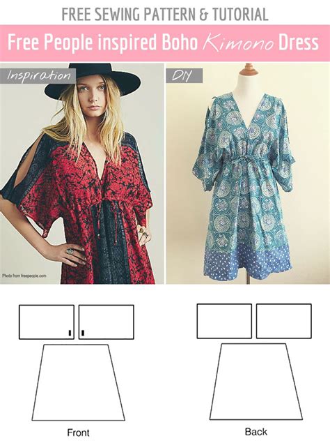 Easy Free Sewing Pattern Diy Free People Summer Dress Make Your Own