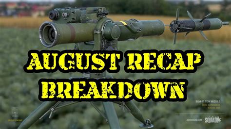 Squad August Recap Breakdown Youtube