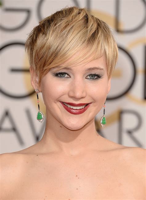 Jennifer Lawrence Red Carpet Hair And Makeup Pictures