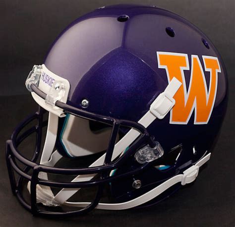 Washington Huskies 1995 Schutt Air Xp Authentic Gameday Football Helmet