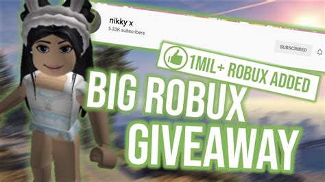 1700 Robux Giveaway Open Youtube