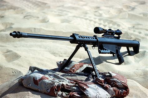 Barrett M82 Barrett M107 50 Caliber Sniper Rifle ~ Armedkomando