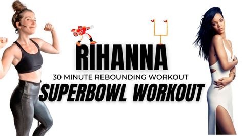 rihanna super bowl halftime show workout 30 minute low impact beginner workout youtube