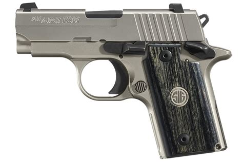 Sig Sauer P238 Hd Nickel 380 Acp Carry Conceal Pistol With Night Sights