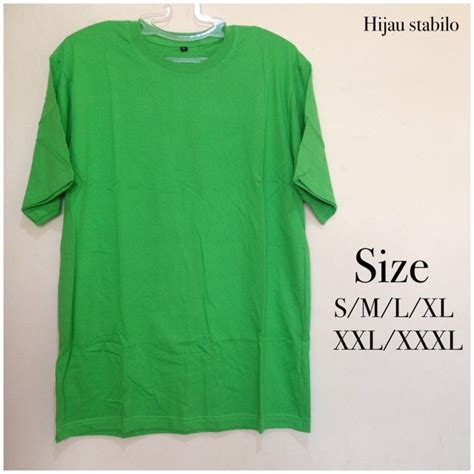 Gambar Kaos Polos Warna Merah Depan Belakang