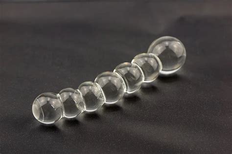 Pyrex Crystal Glass Anal Beads Butt Plug Dildo Sex Toys In Anal Sex Toys From Beauty And Health On