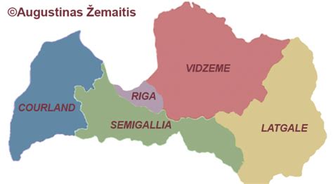 Latvia Regions