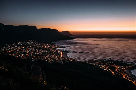 Camps Bay By Night 4k Hd Wallpaper